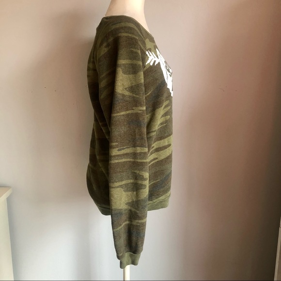 Creep Street See You in Hell Camo Sweatshirt - Size Small - Picture 10 of 15